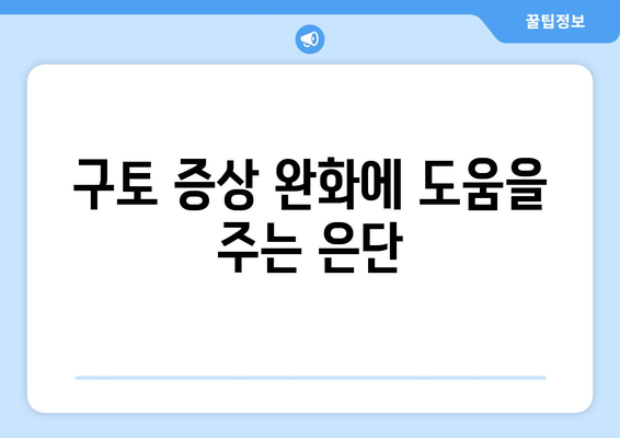 은단의 놀라운 효능 7가지| 건강 관리에 도움이 되는 이유 | 은단, 효능, 건강, 약효, 소화, 숙취, 구토