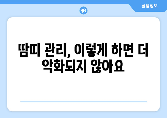 땀띠 가려움, 이렇게 해결하세요! | 땀띠, 가려움증, 진정, 관리, 치료, 완화