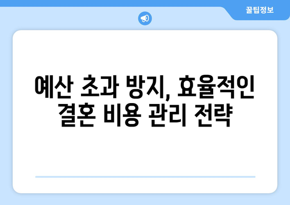 현실적인 결혼 비용, 2023년 예비 부부를 위한 상세 가이드 | 결혼 준비, 비용 분석, 예산 계획