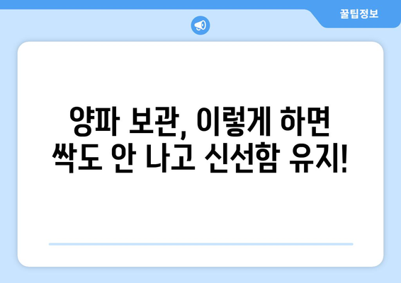 양파 오래 보관하는 최고의 방법| 신선함 유지하는 꿀팁 대공개 | 양파 보관, 신선도 유지, 보관법, 팁, 요리