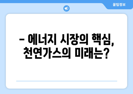 국제 천연 가스 가격 변동 추이 분석 및 전망 | 에너지 시장, LNG 가격, 천연 가스 수요