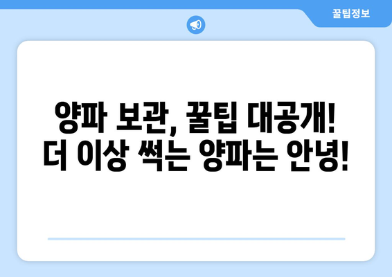 양파 오래 보관하는 최고의 방법| 신선함 유지하는 꿀팁 대공개 | 양파 보관, 신선도 유지, 보관법, 팁, 요리