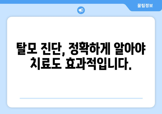 탈모 초기 증상, 이대로 두면 위험해요! | 원인, 진단, 치료법, 예방법 완벽 가이드