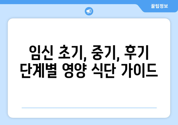 임산부를 위한 영양 가득한 음식 가이드 | 임신, 건강, 식단, 태아, 영양소