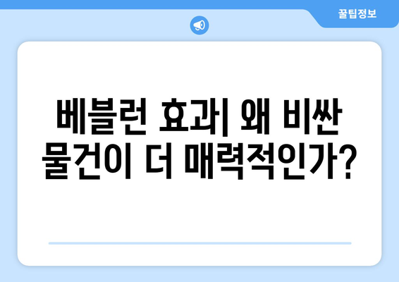 베블런 효과| 소비자 심리와 마케팅 전략 | 소비자 행동, 고가 상품, 마케팅 팁, 브랜드 전략