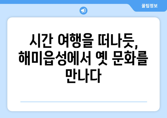 서산해미읍성축제 | 역사와 문화의 매력적인 향연