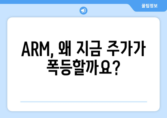 ARM의 주가 폭등 | 이유와 전망