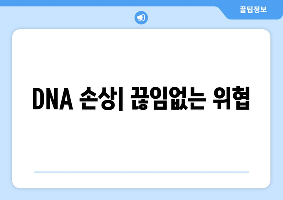 DNA 수리 기제 | 유전체 보호의 경이로운 메커니즘