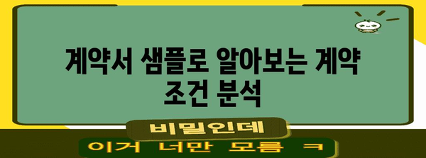 부동산 매매계약서 작성 완벽 가이드 | 계약 조건, 유의 사항, 샘플 포함