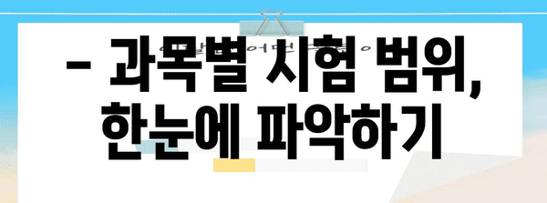 2024 수능 문제 유형별 개수 완벽 정리 | 수능, 문제, 개수, 시험 범위, 출제 경향