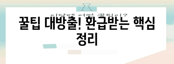 연말정산 정정신고 완벽 가이드| 놓치기 쉬운 항목부터 환급받는 꿀팁까지 | 연말정산, 환급, 정정신고, 소득공제