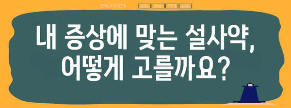 편의점 설사약 판매 여부 확인 가이드