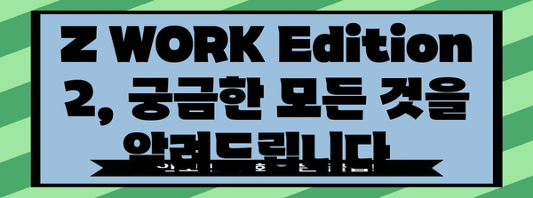 현대카드 Z WORK Edition 2 | 교통카드 사용 가능? 모든 기능 안내