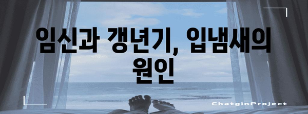 호르몬 변화가 숨긴 입냄새 | 원인과 해결책