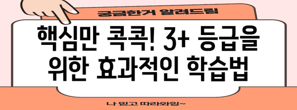 1주일 만에 KBS 한국어능력시험 3+ 획득하기