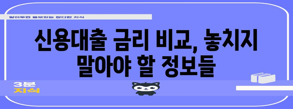직장인 신용대출 목표 설정 | 예산과 맞춤형 대출 찾기