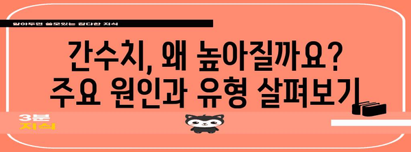 간수치 높음 완벽 이해 | 원인, 증상 및 조기 치료