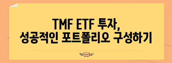 TMF ETF 투자 전략 가이드 | 초보자를 위한 단계별 안내