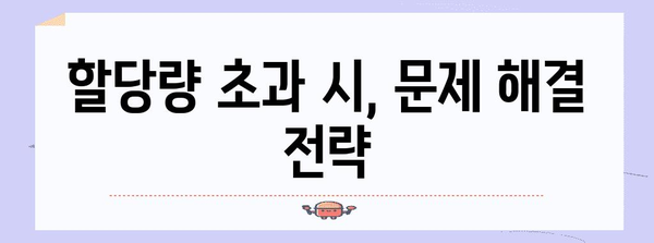API 할당량 초과 대처 가이드 | 원활한 앱 운영 유지