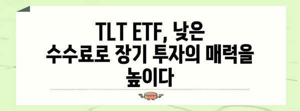 낮은 수수료 TLT ETF | 투자자를 위한 매력과 전략