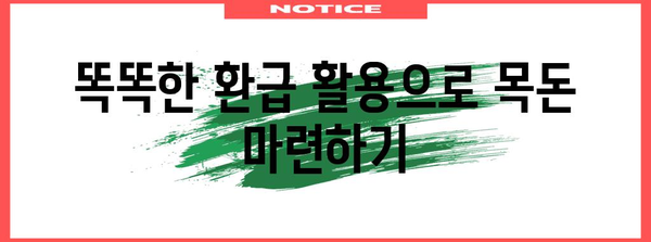 환급금 극대화 가이드 | 주택청약과 개인연금 활용법