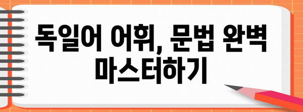 수능 독일어 만점을 위한 완벽 가이드 | 독일어 어휘, 문법, 듣기, 말하기, 쓰기, 기출문제 분석, 학습 전략