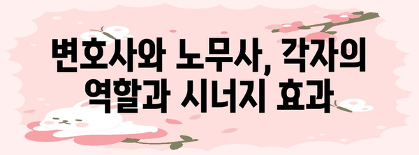 산재 법률 전문가 도우미 | 변호사와 노무사 동시 선임 가이드