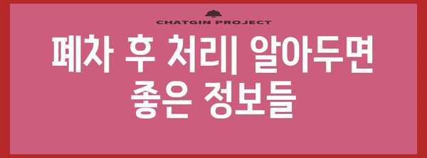 조기 폐차 신청 안내 | 절차와 서류 요구 사항