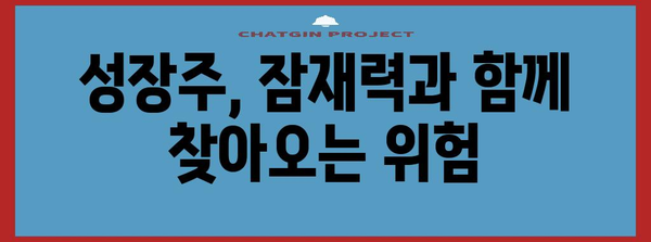 성장주 투자의 위험 관리 | 안전한 투자를 위한 전략