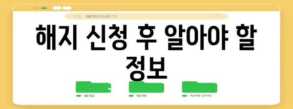 행복주택 온라인 해지 절차 | 간편하게 해약 신청하기