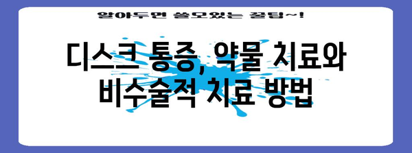 디스크 통증 관리 완전 안내서 | 척추 4-5번 디스크 대처법