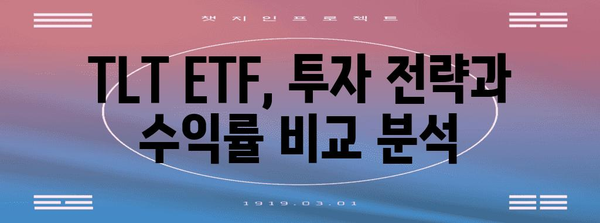 TLT ETF 수익률 분석 | 배당금과 포트폴리오 수익 비교