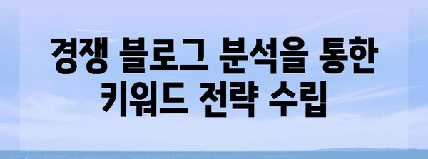 네이버 블로그 키워드 분석 | 유용한 무료 사이트와 가이드